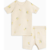 2-Piece Short Sleeve Jammie Set Wave Stripe / Rain