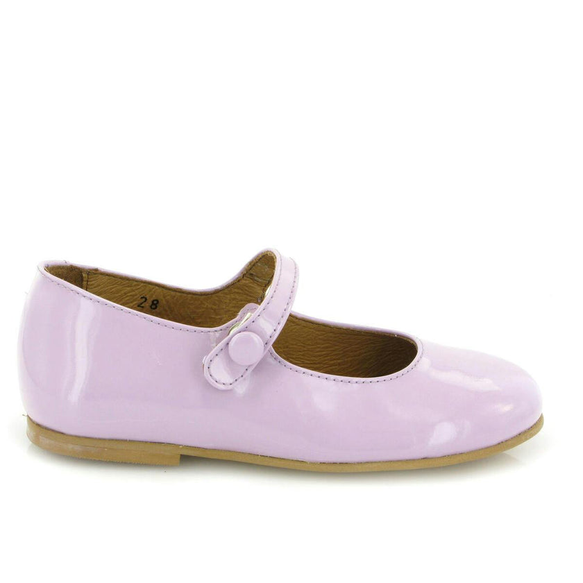 Patent Leather Mary Jane Ballerina, Violet