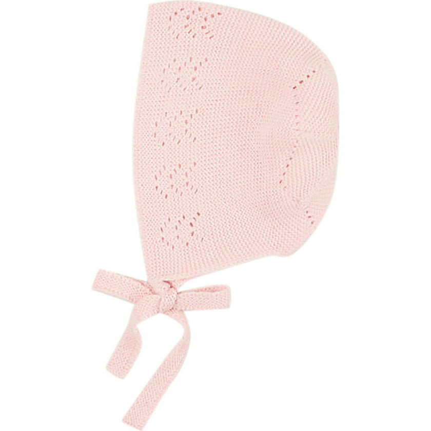 Openwork Bonnet In Cream (S-L)