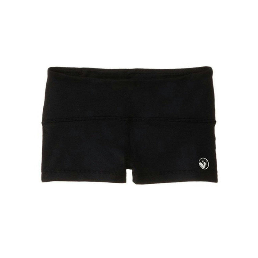 Essential Black Activewear Mini Shorts
