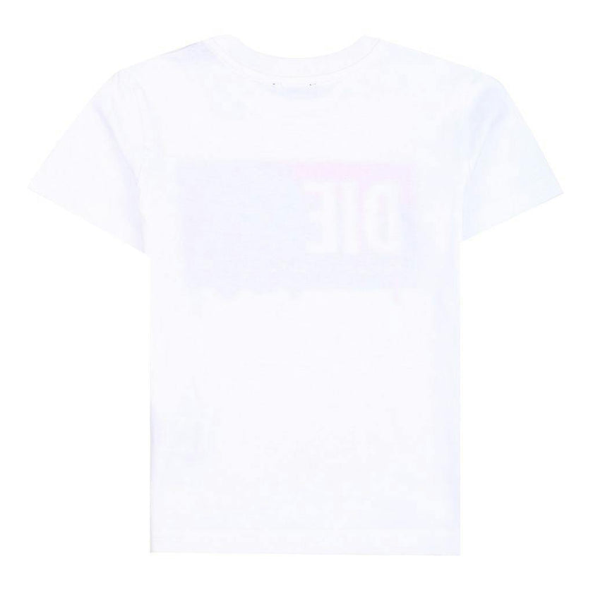White Drip Logo T-Shirt
