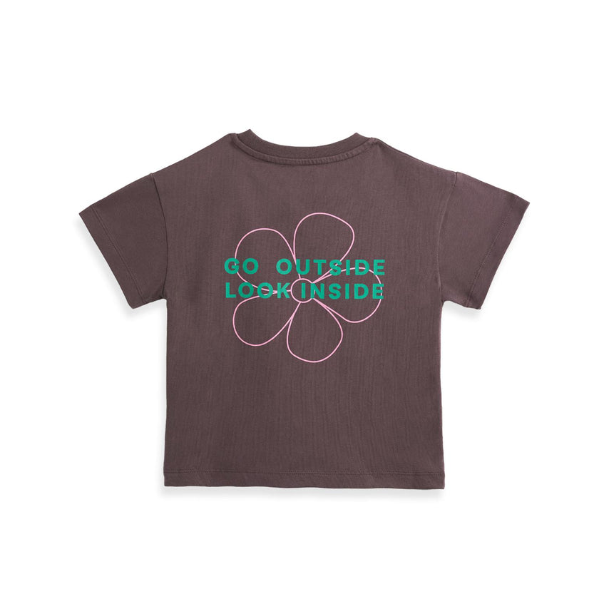children's cotton t-shirt - flower power