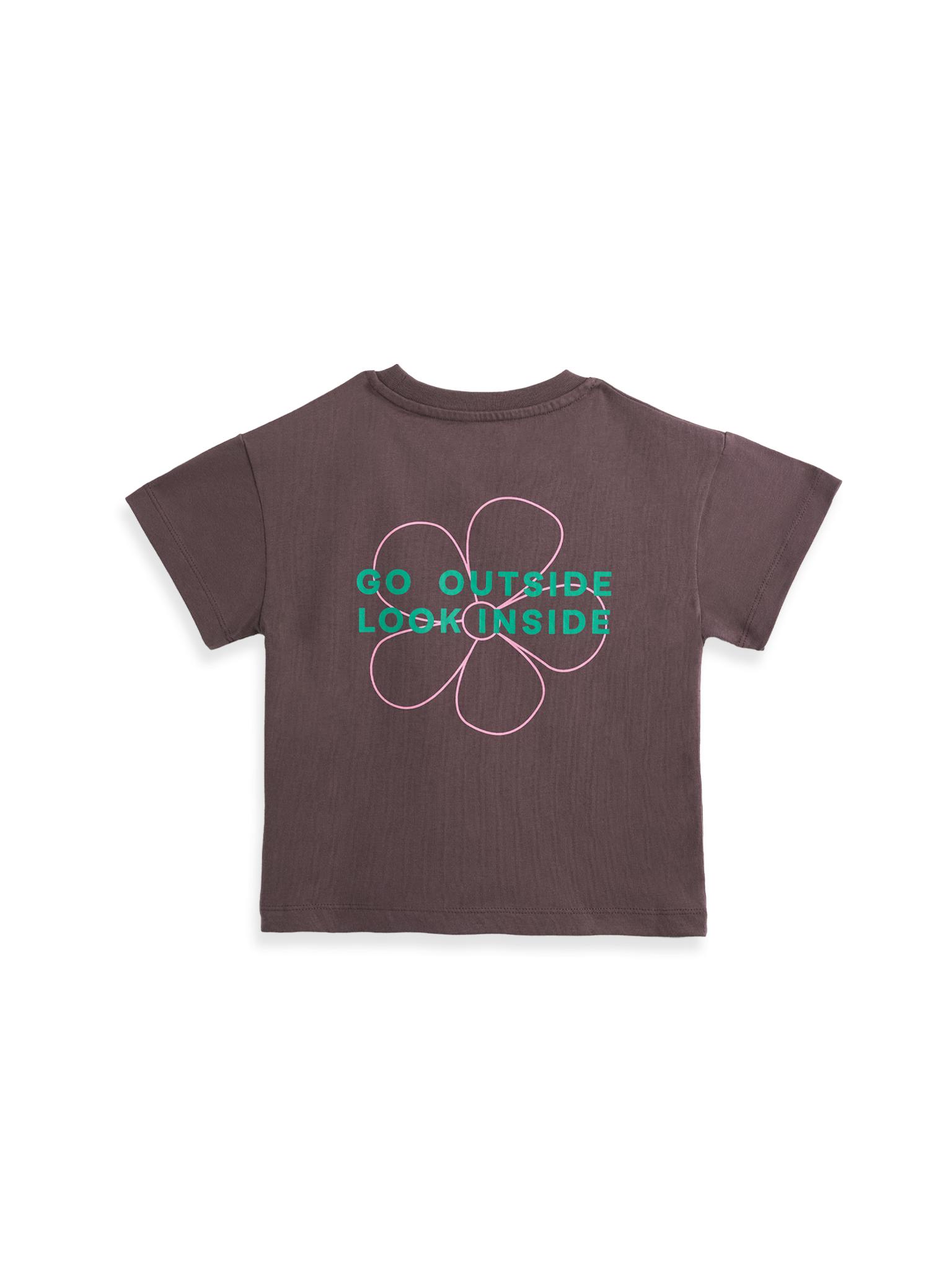 children's cotton t-shirt - flower power