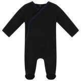 Footie With Leaves Stitch