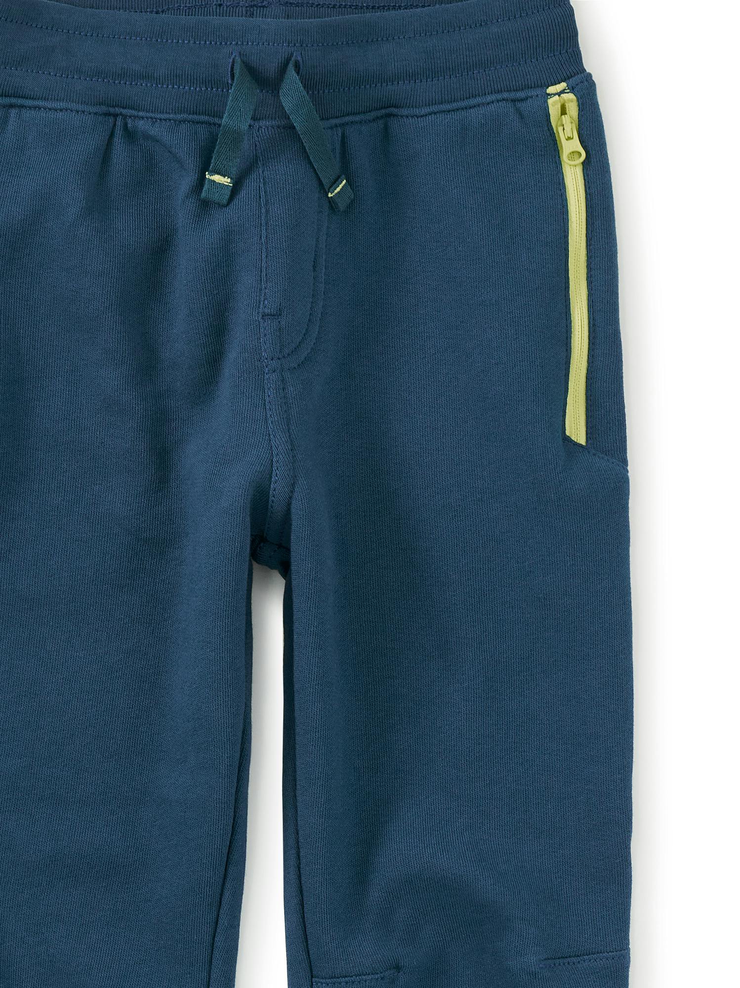 Feeling Zippy Joggers, Bedford Blue