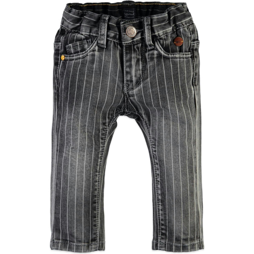 Classic Pinstripe Denim Pants