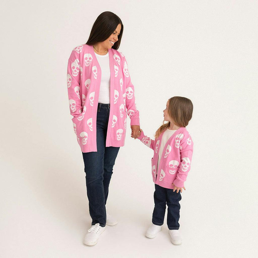 Posh Skelly Women's Jacquard Cardigan