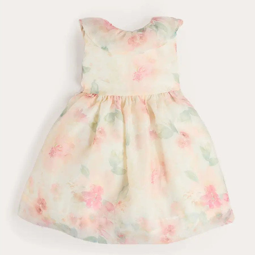 Lillie Floral Sleeveless Dress in Pink (18mths-12yrs)
