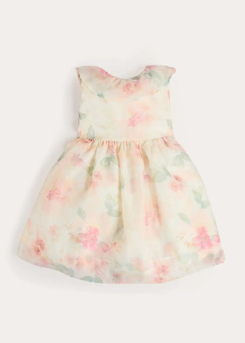 Lillie Floral Sleeveless Dress in Pink (18mths-12yrs)