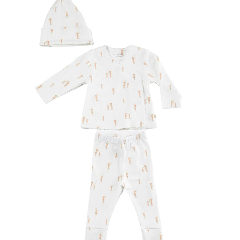 Riley Magnetic Baby Set in Seahorses