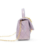 Classic Sparkle Top Handle Handbag