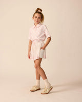 Play Pleated Skort in Pink Trim
