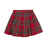 Organic Pleated Party Skirt with Bow
