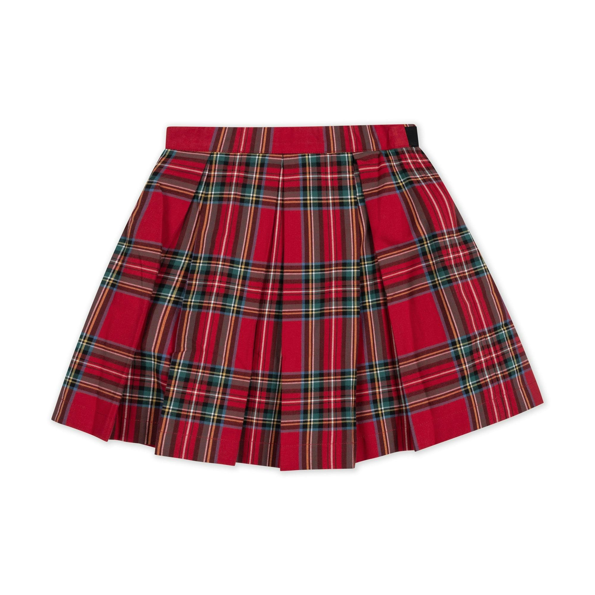 Organic Pleated Party Skirt with Bow