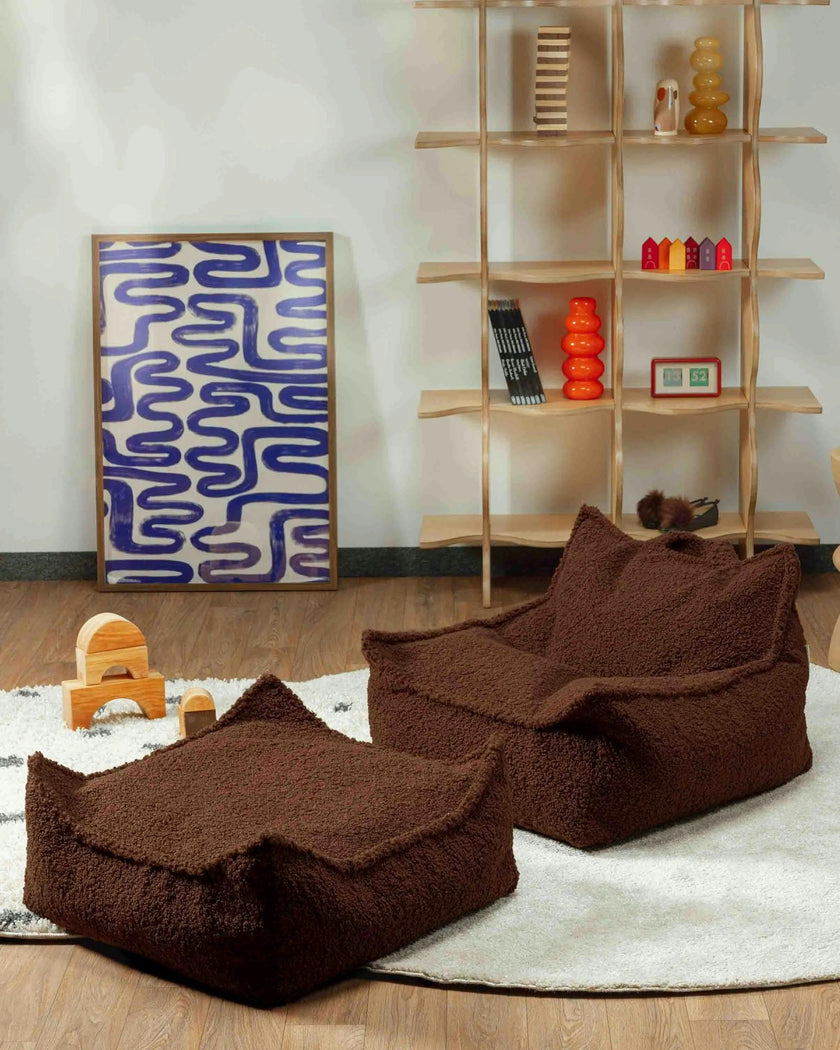 Warm Hazel Beanbag Chair