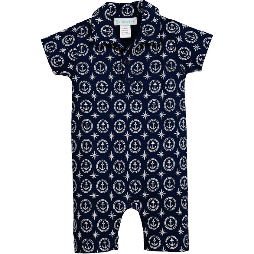 Collared Romper