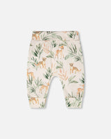 Organic Cotton Jersey Evolutive Pants