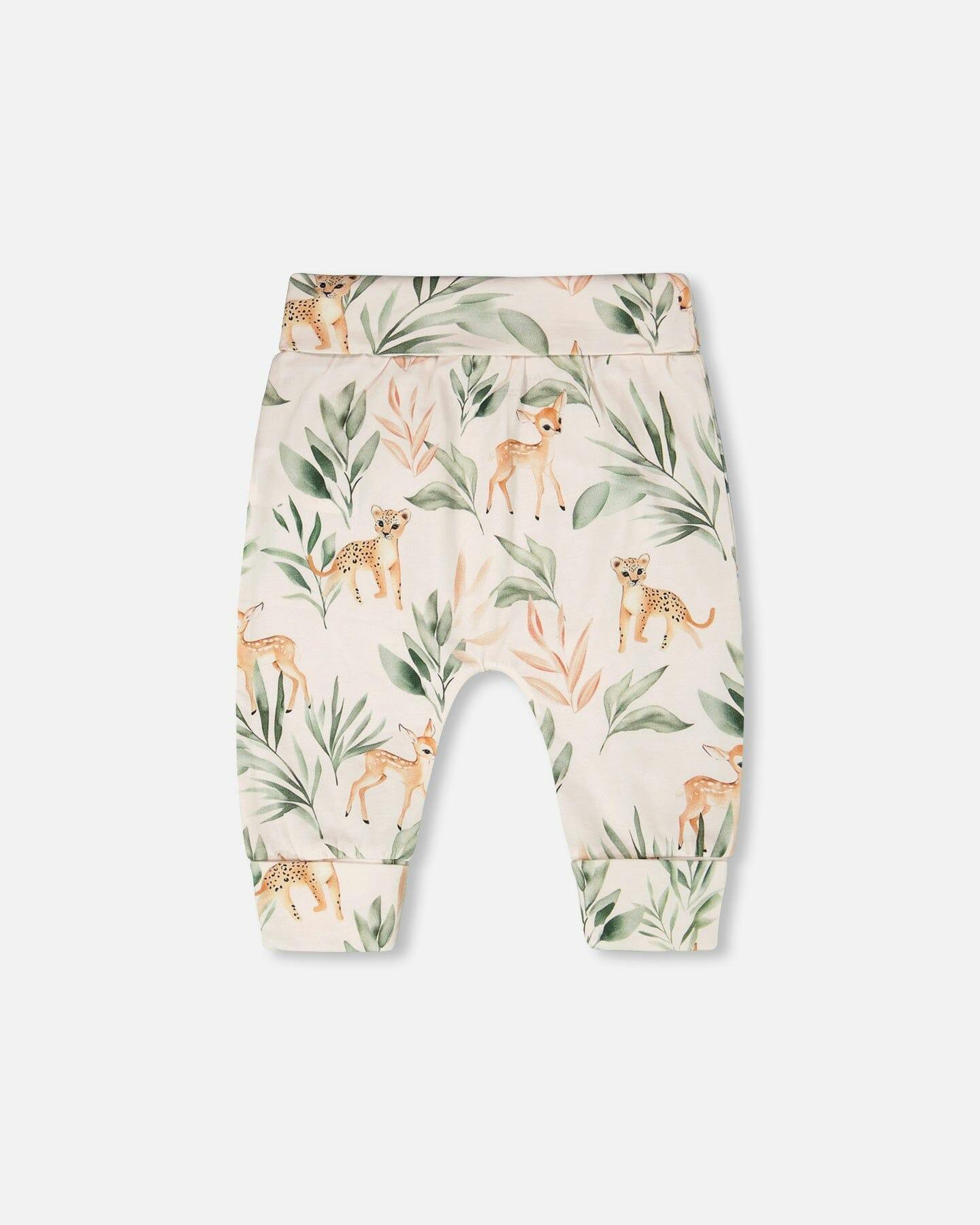 Organic Cotton Jersey Evolutive Pants