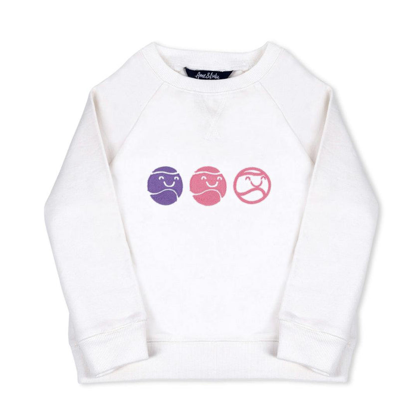 Long Raglan Sleeve Sweatshirt