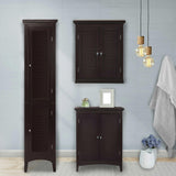 Glancy Wooden Tall Tower Cabinet with Storage