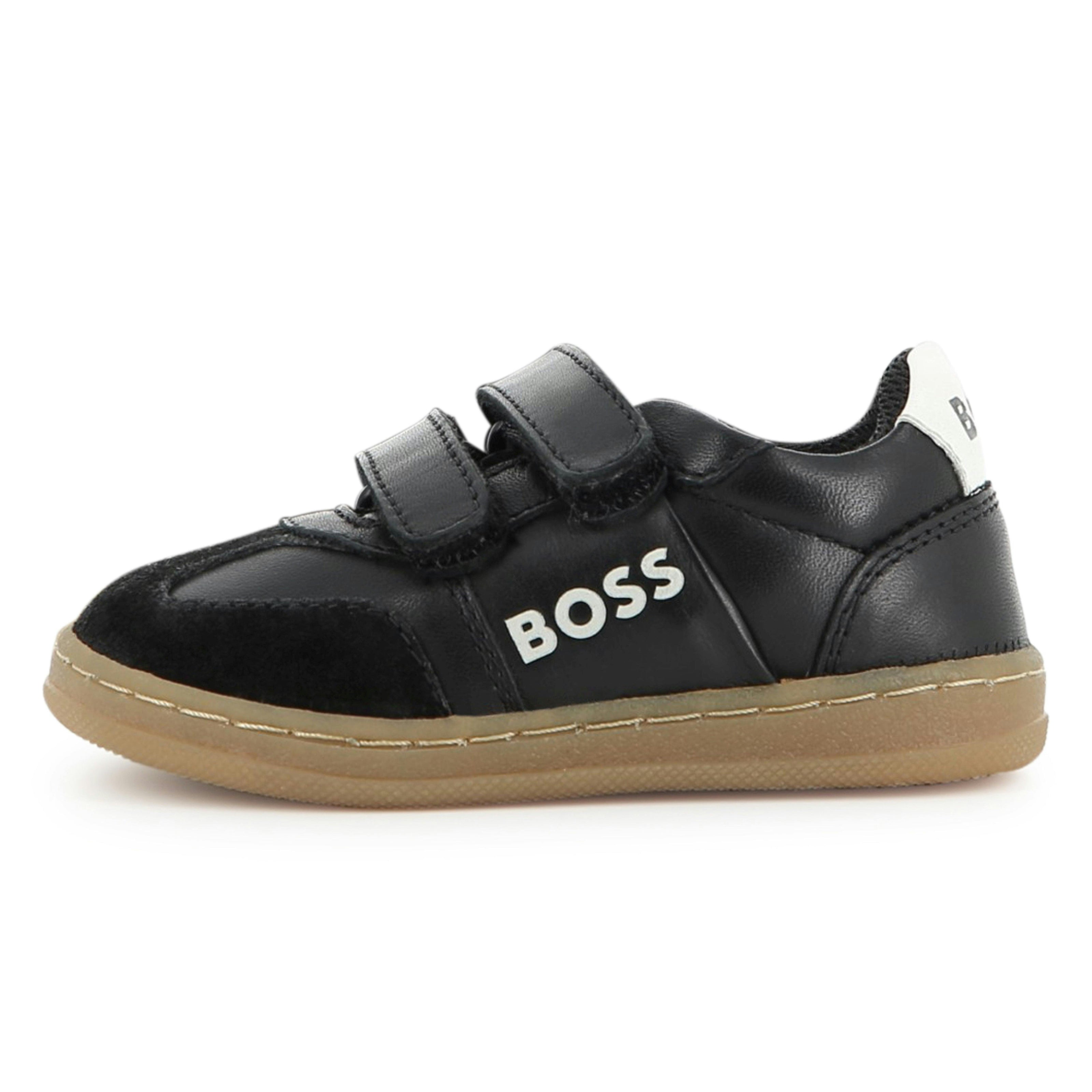 Black Logo Detail Sneaker