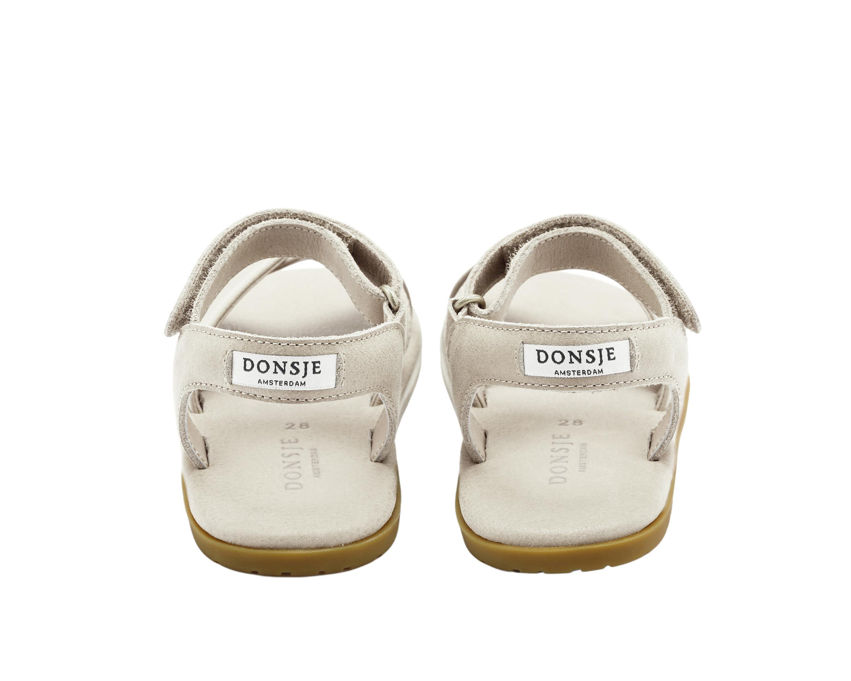 Otis Sandals | Off White Leather