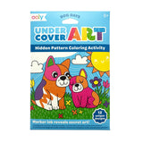 Undercover Art Hidden Pattern Coloring Activity Art Cards - Dog Days