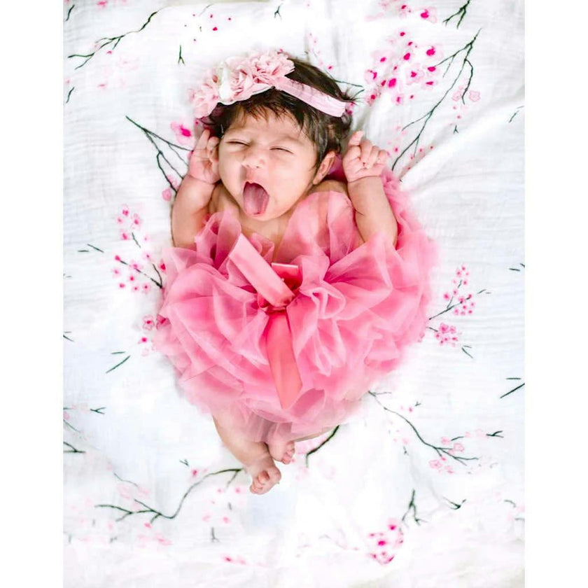Organic Cotton Muslin Swaddle