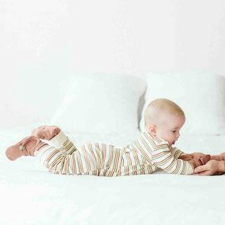 STAY ON 2-PACK BOOTS | HIGH PRAIRIE + DANDELION — Bamboo Organic Cotton Blend, 0–6M