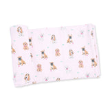 Bestie Dogs Pink - Swaddle Blanket