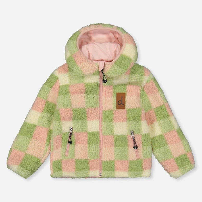 Reversible Mid-Season Jacket Pale Dusty Pink