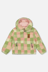 Reversible Mid-Season Jacket Pale Dusty Pink