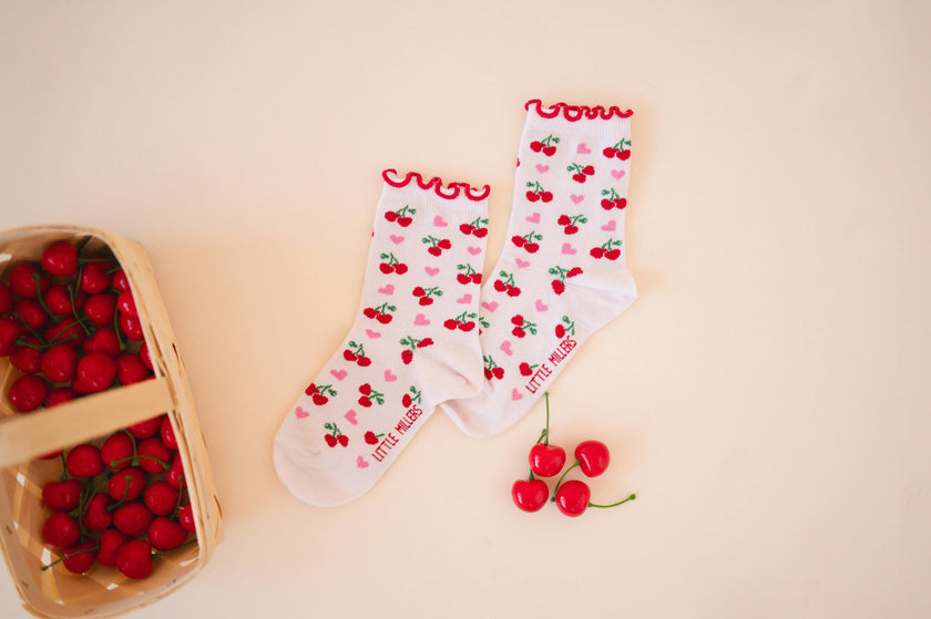 Sweet Cherry Sock