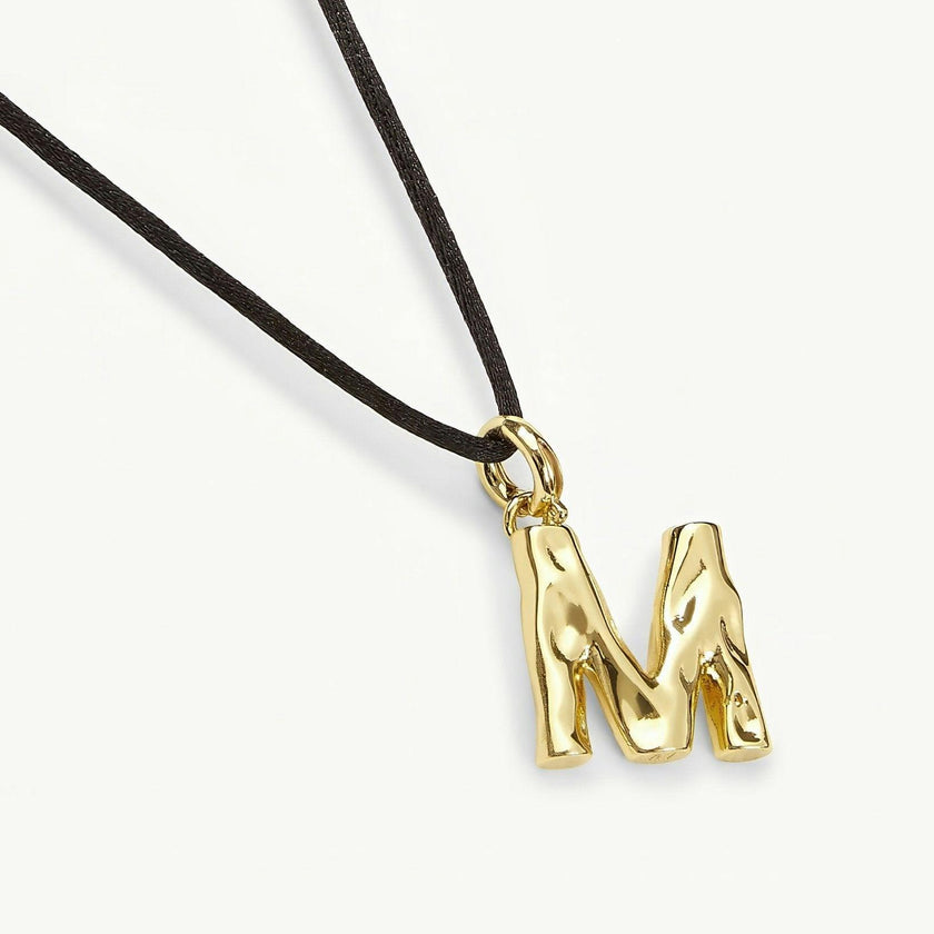 Monogram Necklace in Gold