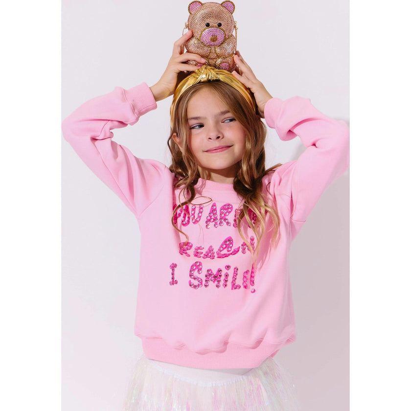 You are the reason I smile Sweatshirt