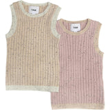 Ribbed Knit Retro Tank Top
