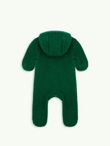 children's merino wool overall - forest green