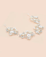 Crystal Glimmering Flower Hair Vine