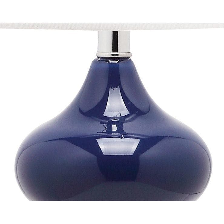 Set of 2 Eva Double Gourd Glass Lamps
