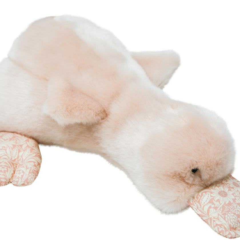 Aglae the Duck | Rose | Liberty Rose Print