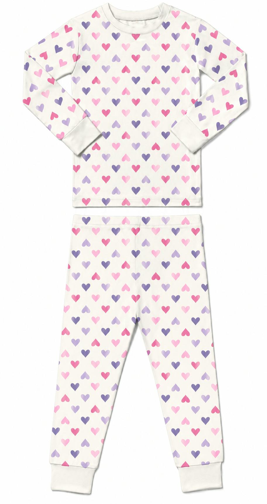 Kids Pajamas - Sweet Hearts