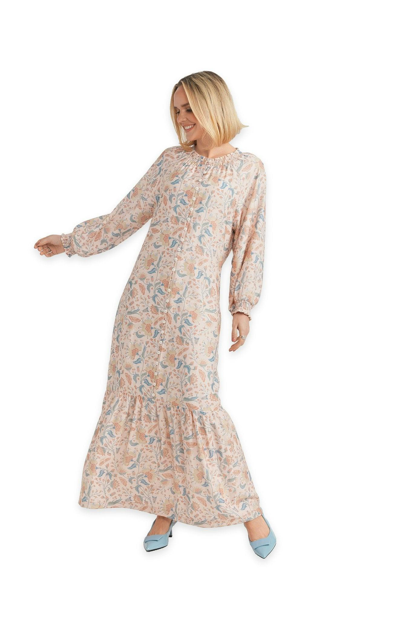 Floral Tiered Dress
