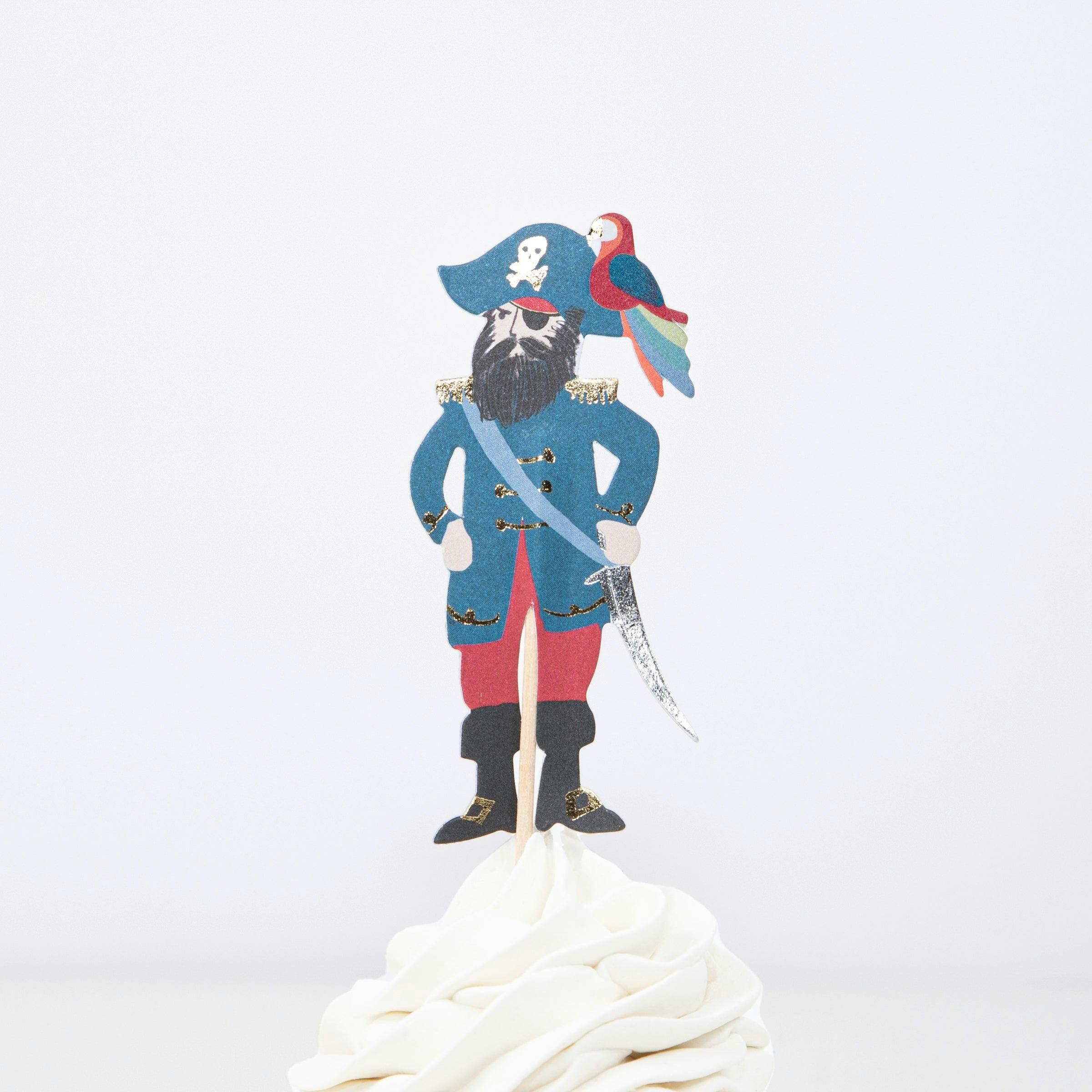 Pirate Ship Cupcake Kit