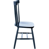 Set of 2 Parker Spindle Accent Chairs