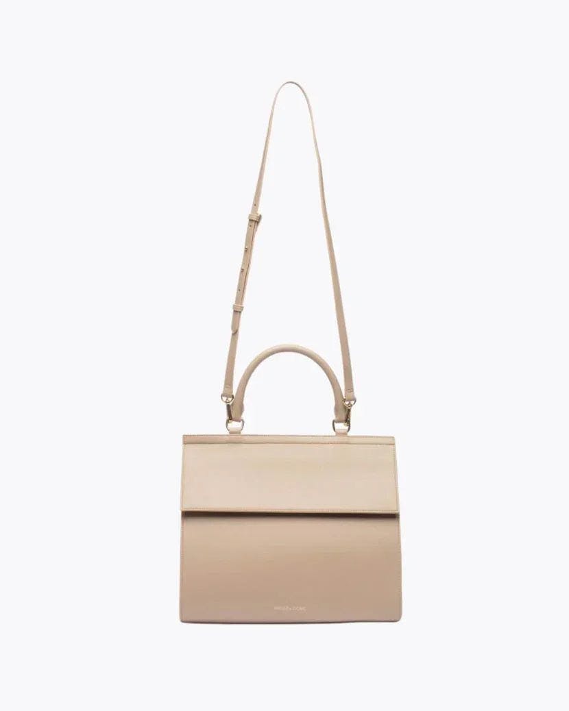 Large, Insulated, Chic Lunchbox, Cream