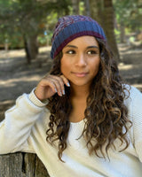 Kids Braided Pom Pom Beanie