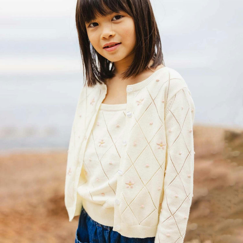 BONTON Tiny Flowers Lilou Cardigan