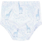 Blue Print Diaper Cover Set
