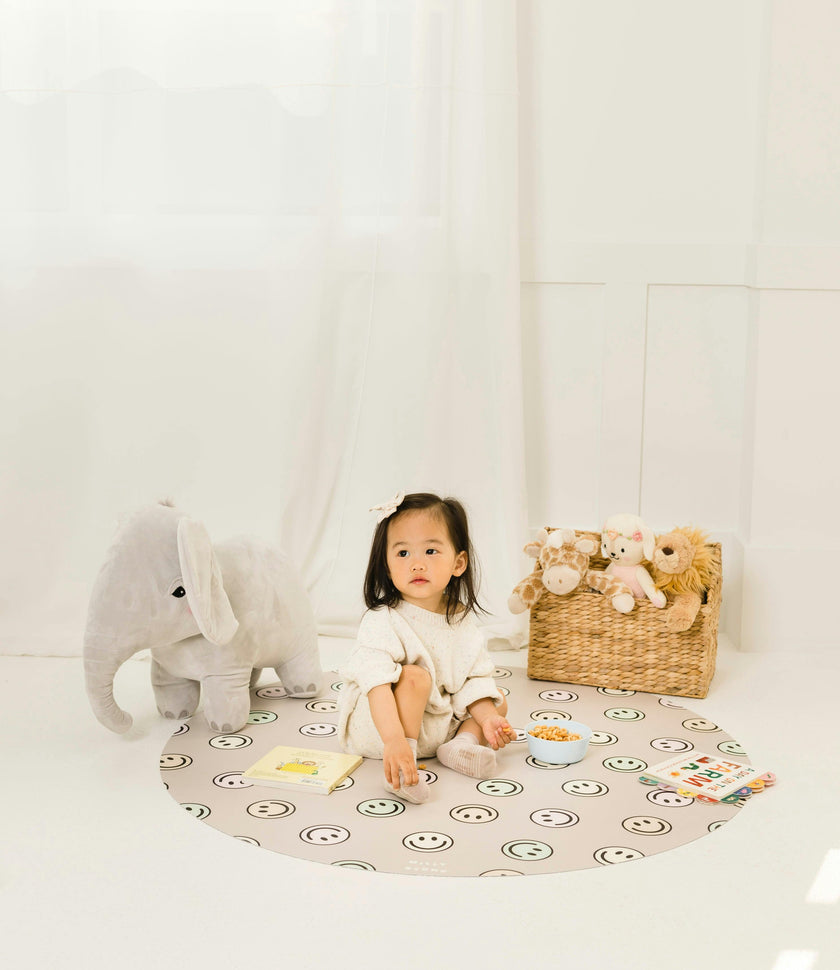 Catch All Mat for Mealtime & Playtime Mess