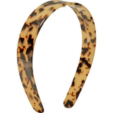 Wide Headband in Blonde Tortoise